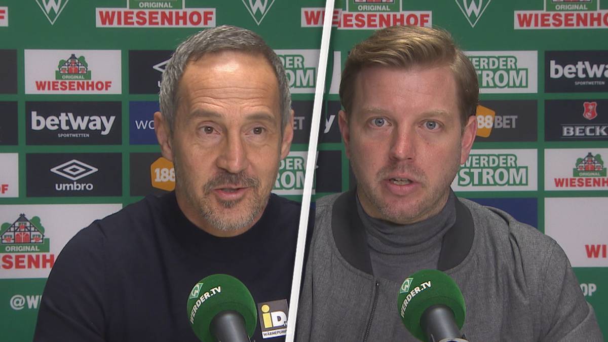 Adi Hütter vs. Florian Kohfeldt: "Mit Niveau nichts zu tun!"