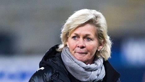 Bundestrainerin Silvia Neid will mit Deutschland Weltmeister werden