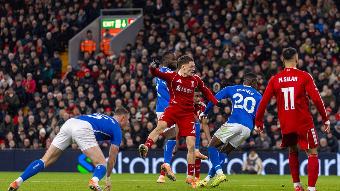 Florian Wirtz in Aktion beim 1:1