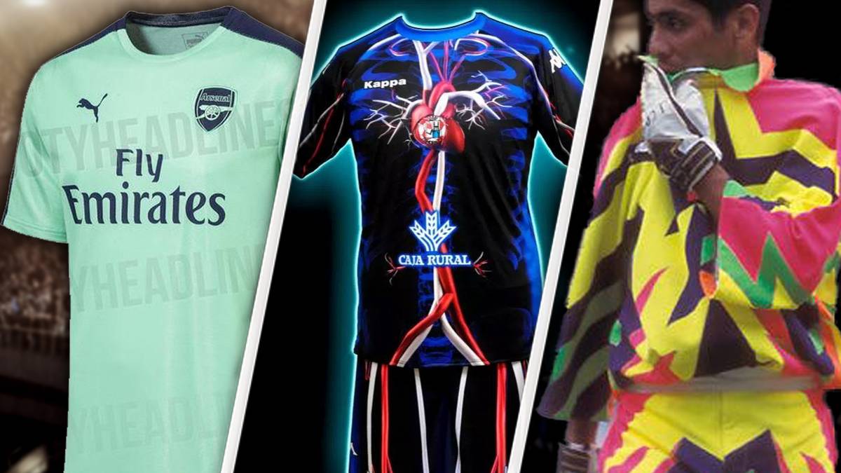 Über Geschmack lässt sich bekanntlich streiten - auch im Sport. Immer wieder polarisieren Teams mit ihrer Trikotwahl. SPORT1 zeigt die kuriosesten Geschmäcker