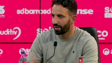 Ruben Amorim absolvierte am Sonntag sein letztes Spiel als Sporting-Trainer und sprach anschließend über seinen neuen Job bei Manchester United.