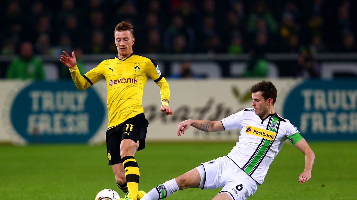 BVB (bei Borussia Mönchengladbach): Das Borussen-Duell birgt wie immer reichlich Zündstoff und Emotion. Bemerkenswerterweise könnte auch hier - ähnlich wie zur gleichen Zeit bei Frankfurt gegen Kovac - der Ex-Klub Lucien Favre noch in die Titelsuppe spucken. STOLPERGEFAHR: 40 PROZENT