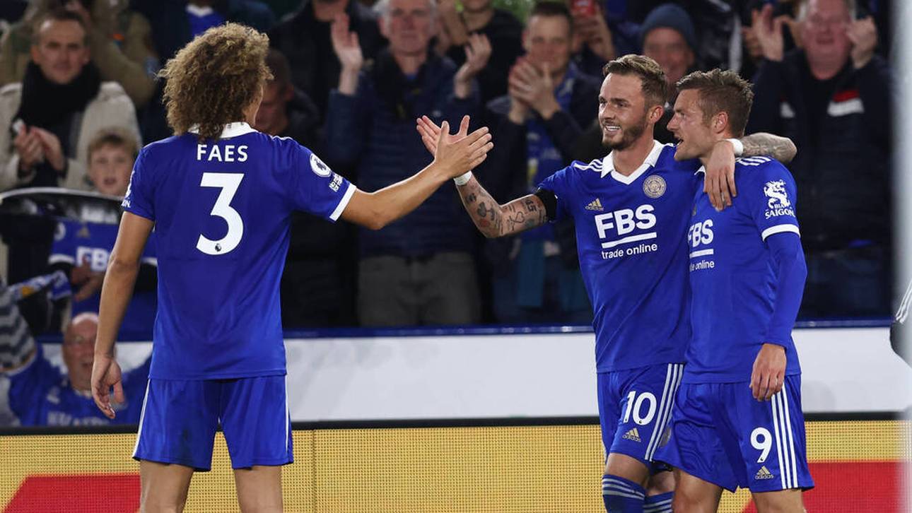 Leicester gelingt Befreiungsschlag