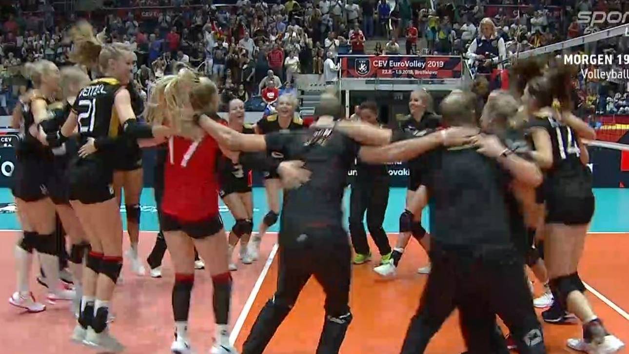 DVV-Team nach Coup im Achtelfinale