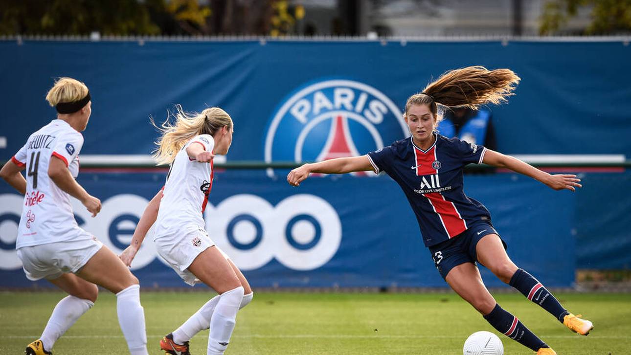 Jordyn Huitema erreichte mit PSG das Halbfinale der Champions League