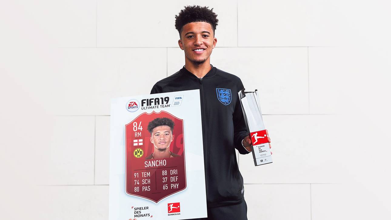 So begehrt ist Sancho bei FIFA 19