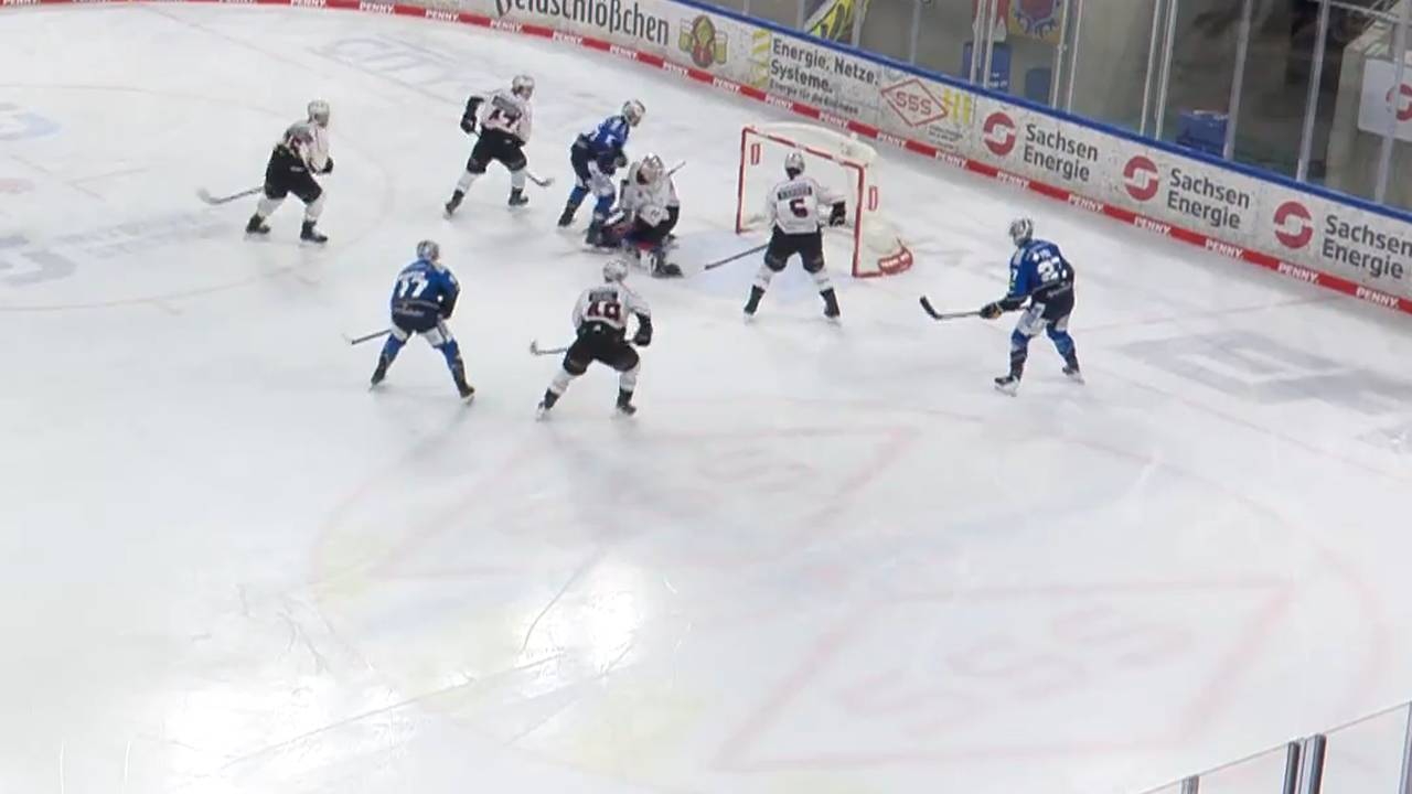 Dresdner Eislöwen - Nürnberg Ice Tigers | DEL-Highlights im Video