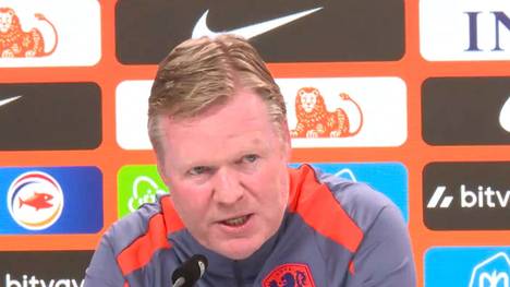 Vor dem anstehenden Testspiel zwischen Deutschland und der Niederlande analysiert Oranje-Trainer Ronald Koeman den Einfluss von Toni Kroos auf die DFB-Elf.