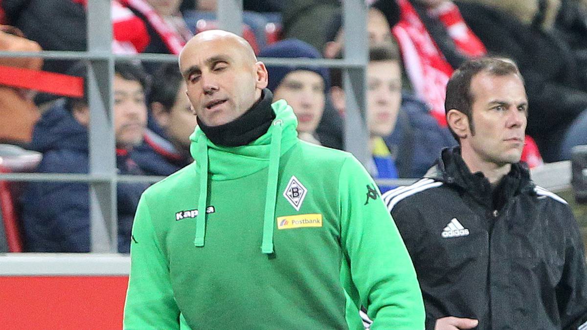 Auch Trainer Andre Schubert vermag von außen nichts auszurichten