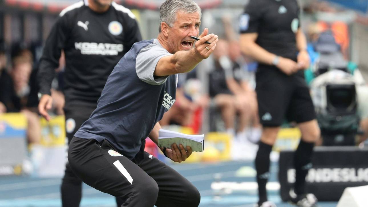 0:1 gegen Kiel: Neu-Trainer Härtel ohne Tor und Punkt