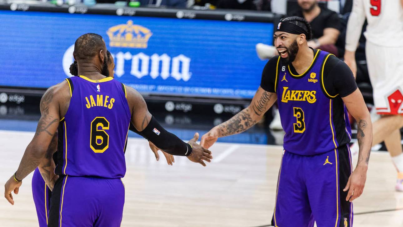 Aushängeschilder des Lakers-Erfolgs: LeBron James (li.) und Anthony Davis (re.)