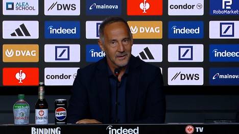 Adi Hütter ist als Cheftrainer zurück bei Eintracht Frankfurt. Bei der Antritts-PK spricht der Österreicher über seine Rückkehr und Dankbarkeit. 