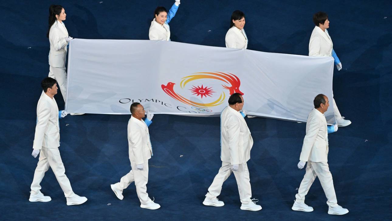 Geldstrafe wegen Nordkorea-Flagge