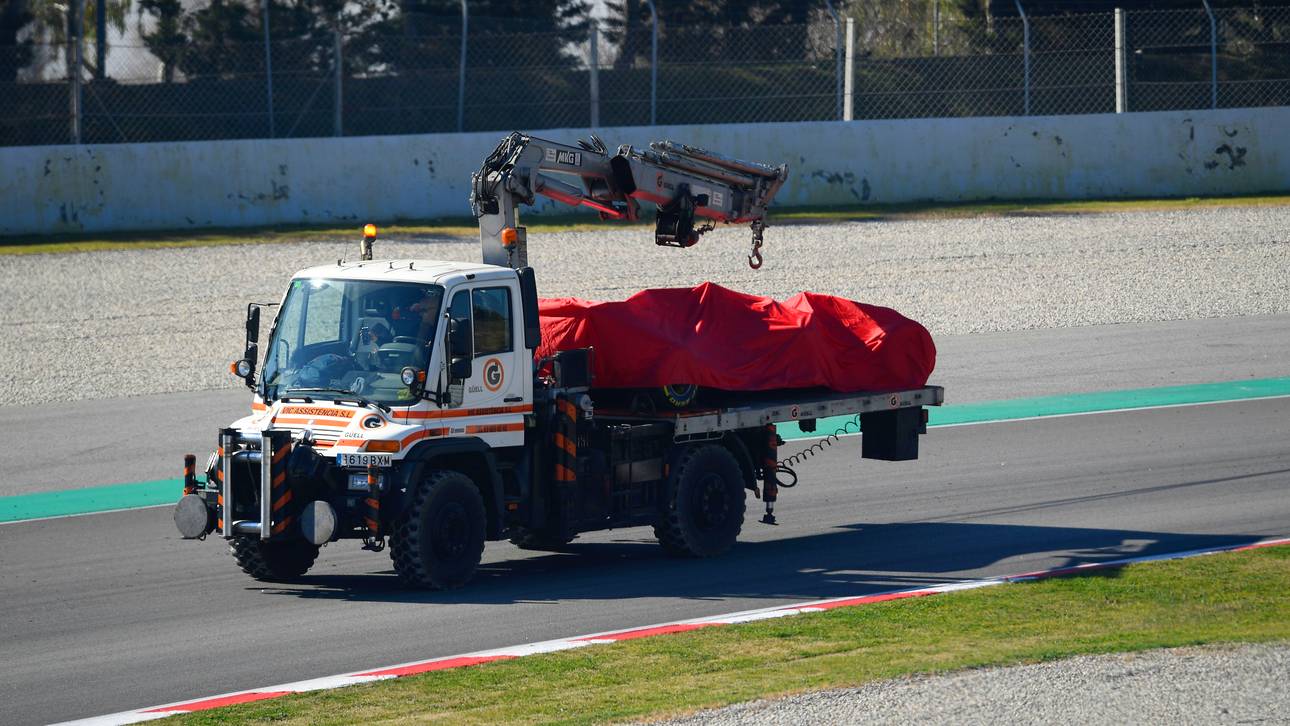 Vettel trotz Crash am Ende Dritter