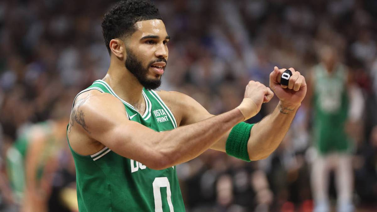 Celtics-Star Jayson Tatum zeigte in den NBA-Playoffs eine starke Leistung