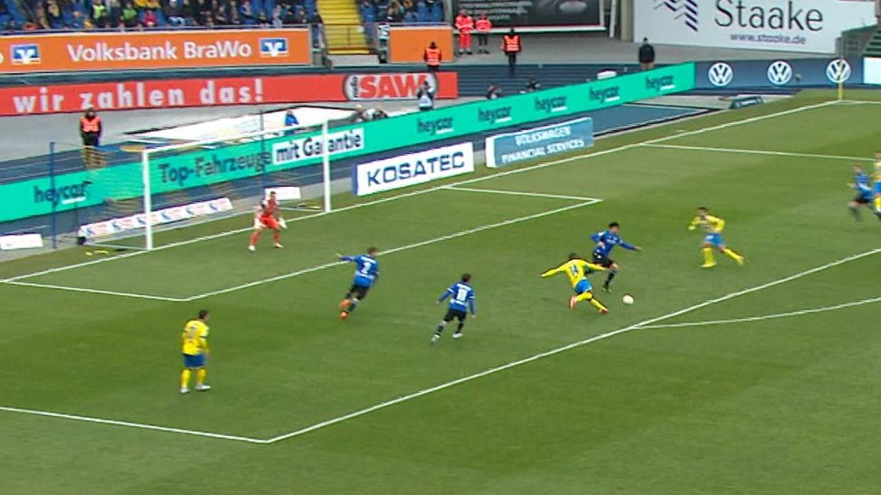 Bielefeld verspielt Drei-Tore-Führung