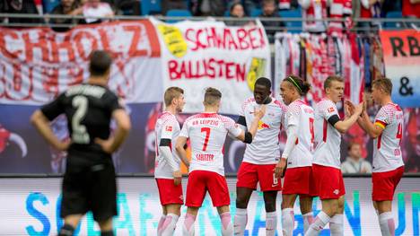 RB Leipzig fährt gegen den VfB Stuttgart seinen vierten Sieg in Serie ein