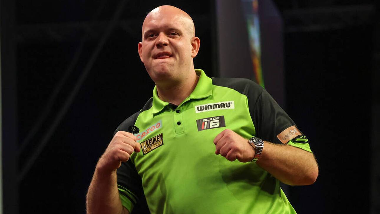 Van Gerwen triumphiert