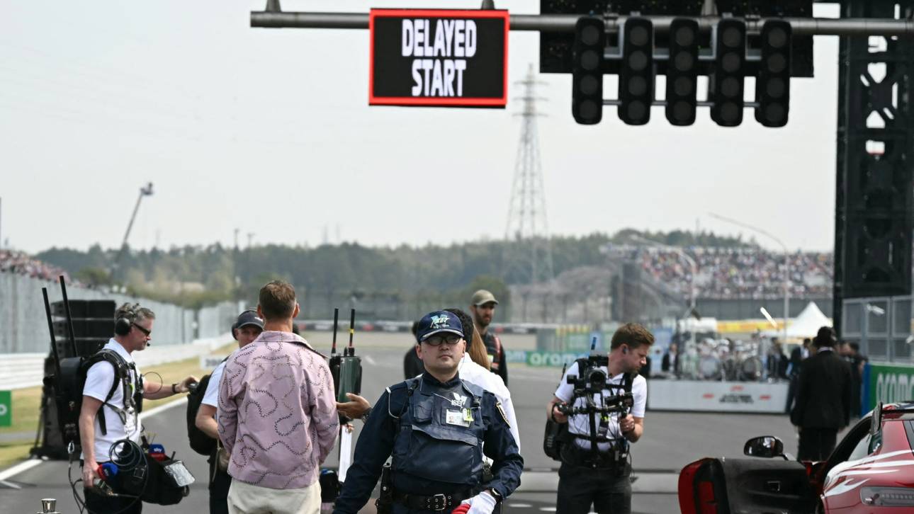 Verzögerter Rennstart in Suzuka
