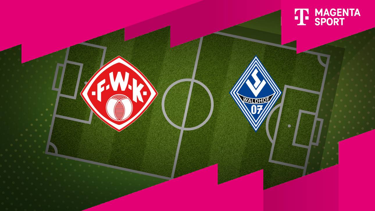 Würzburger Kickers – SV Waldhof Mannheim (Highlights)