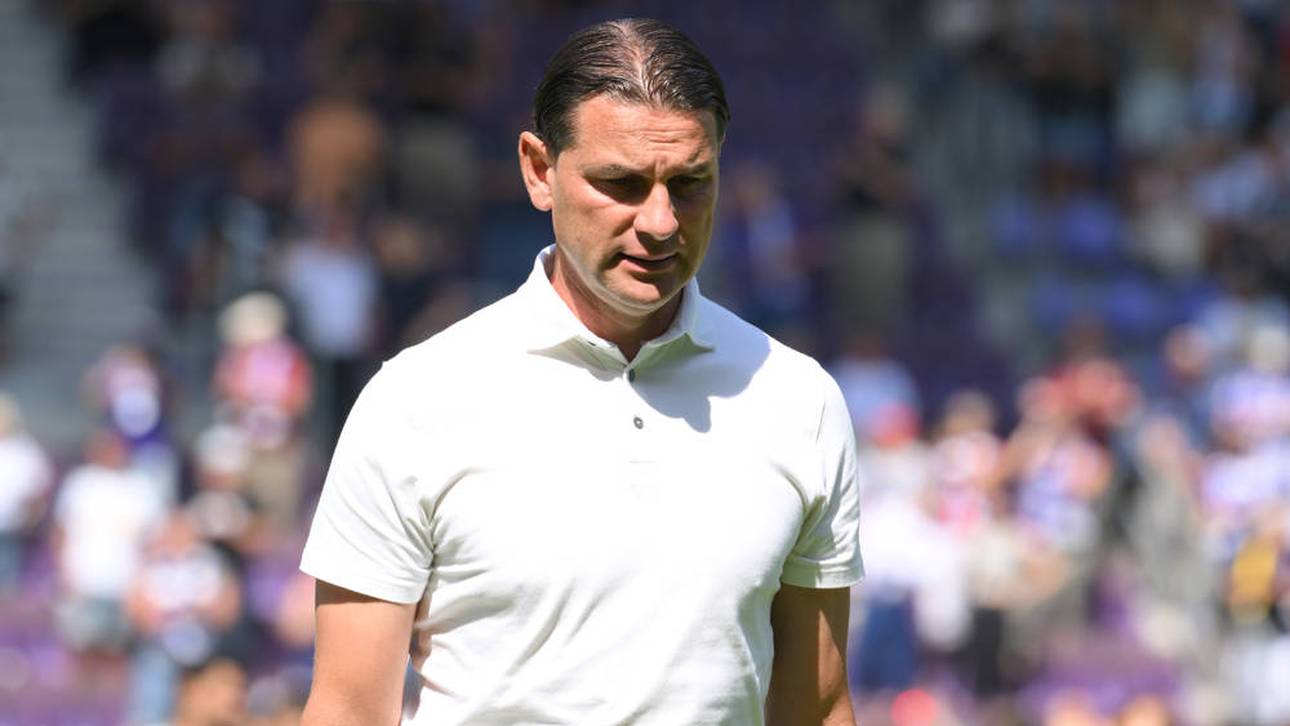 Gerardo Seoane und die Fohlen mussten einen frühen Gegentreffer in Aue hinnehmen