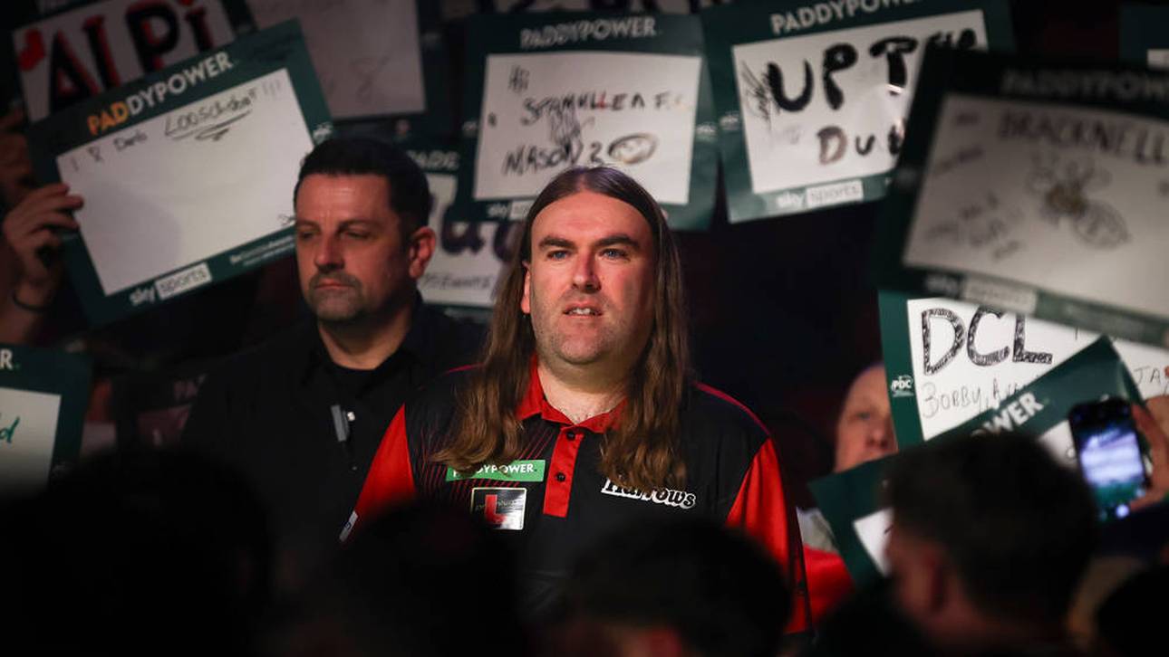 Ryan Searle trifft im Halbfinale der Darts-WM auf Luke Littler