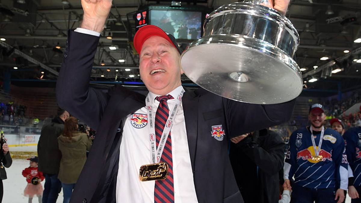 Ehre, wem Ehre gebührt: Es ist insgesamt schon der siebte DEL-Meistertitel für Trainer Don Jackson