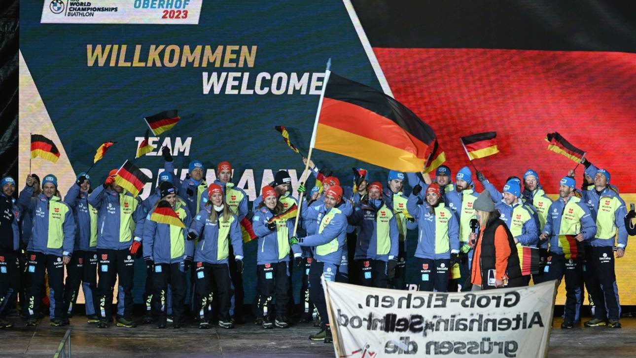 Biathlon-WM feierlich eröffnet