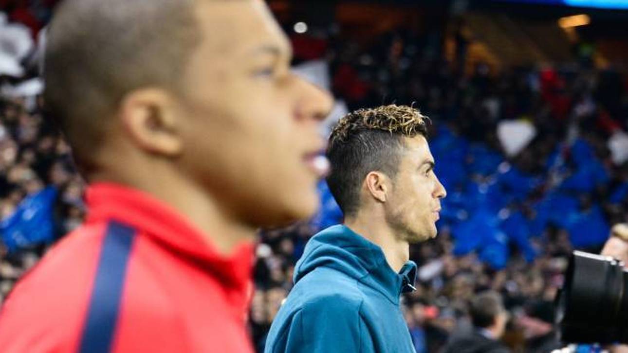 Ronaldo und Mbappé im direkten Duell