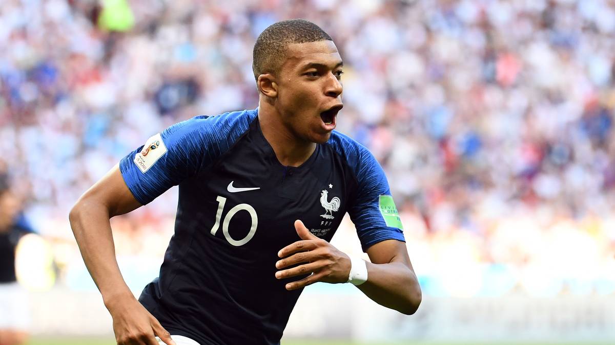 PLATZ 5: Kylian Mbappe (Frankreich) - 3 Tore