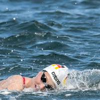 Leonie Beck reist nach ihrem Einzel-Triumph mit einer weiteren Weltcup-Medaille aus Ägypten ab. Mit der Staffel schwimmt sie erneut auf das Podium.