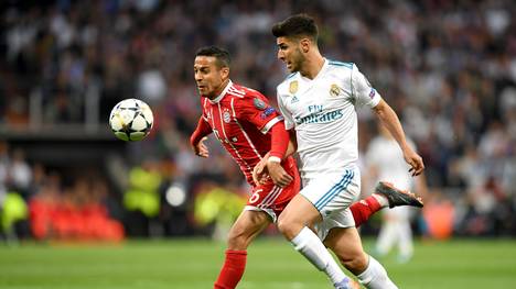 Bayerns Thiago Alcantara scheint ein heißer Kandidat bei Real Madrid zu sein