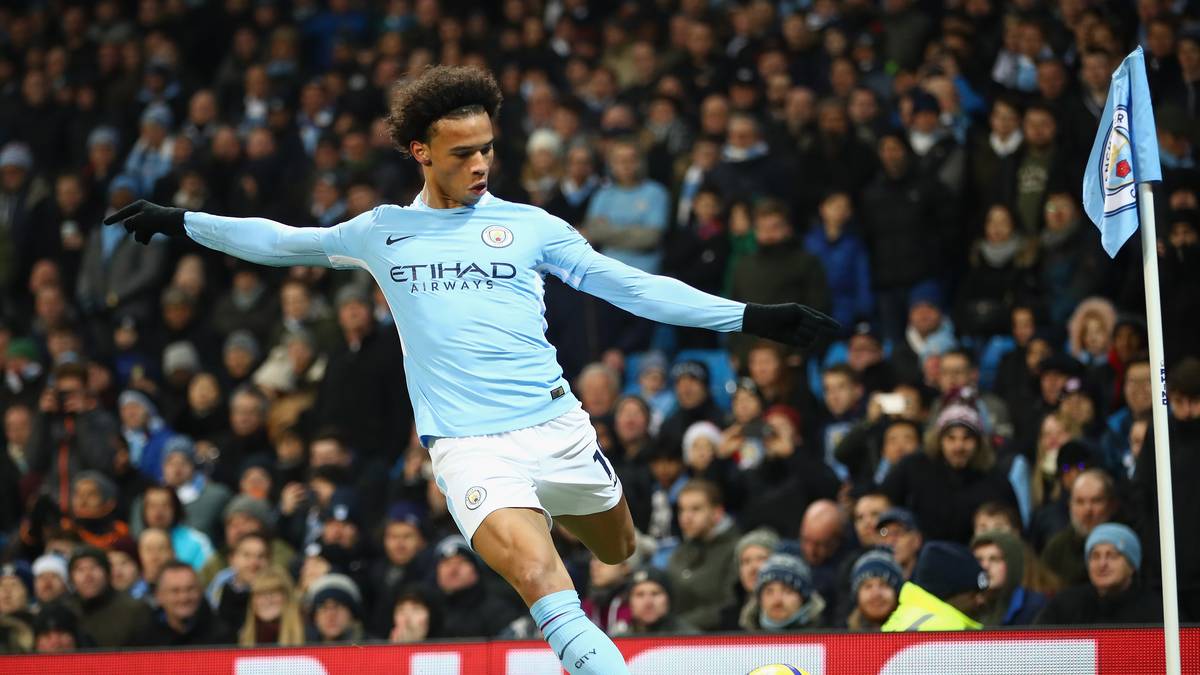 PLATZ 1: LEROY SANE (Manchester City), acht