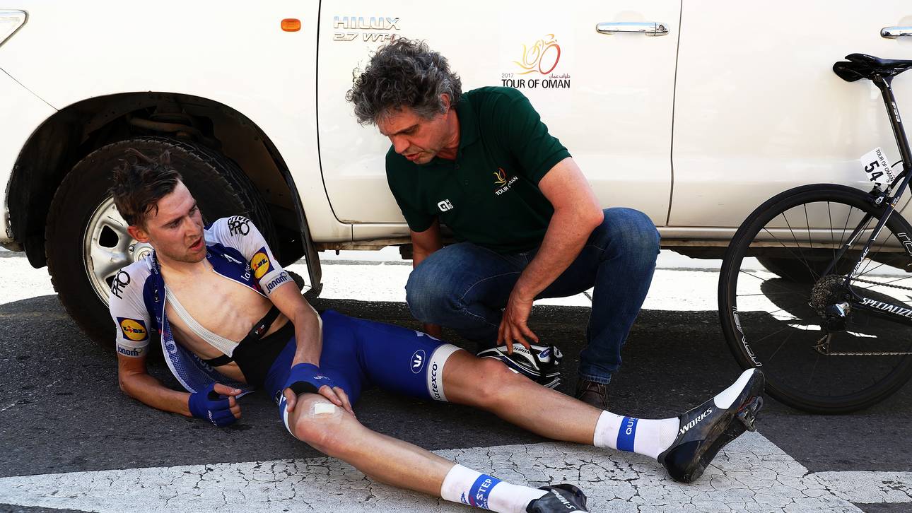 Radprofi übersteht Horror-Sturz