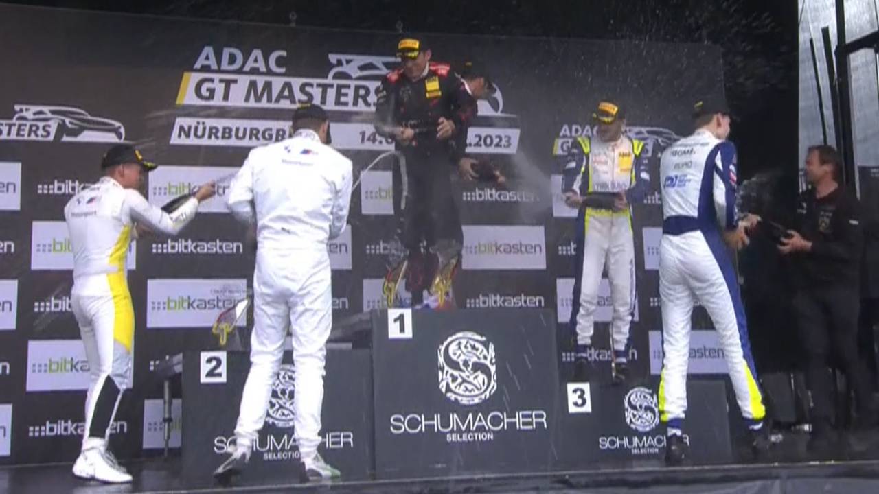 ADAC GT Masters am Nürburgring: Finn Gehrsitz wird Dritter