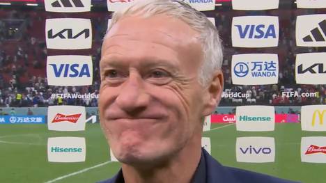 Frankreich-Trainer Didier Deschamps schwärmt nach dem Halbfinaleinzug von seiner Mannschaft und warnt vor Halbfinalgegner Marokko.