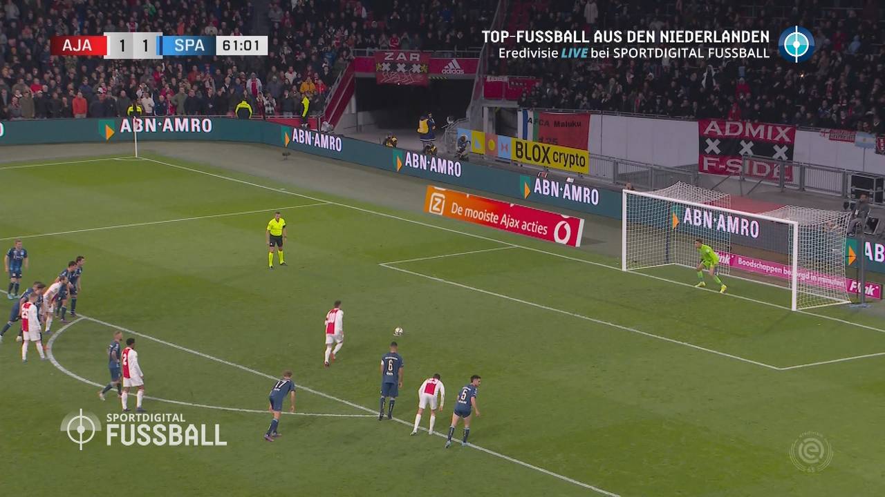 Ajax Amsterdam - Sparta Rotterdam (2:1): Tore und Highlights | Eredivisie