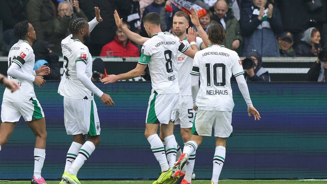 Erster Sieg in der Rückrunde: Gladbach atmet auf