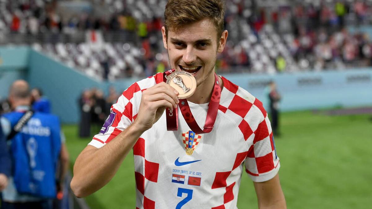 Josip Stanisic wurde mit Kroatien Dritter bei der WM