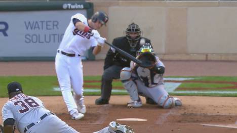 Max Kepler und die Minnesota Twins bauen ihre Siegesserie in der MLB aus. Der deutsche Baseball-Star weiß dabei erneut zu überzeugen: Im zweiten und vierten Inning legt der 29-Jährige einen Homerun hin.