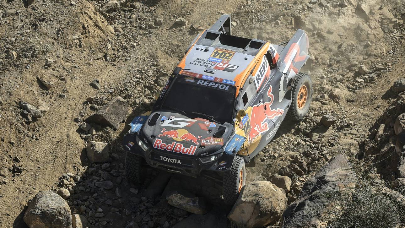 Dakar: Deutscher Beifahrer jubelt