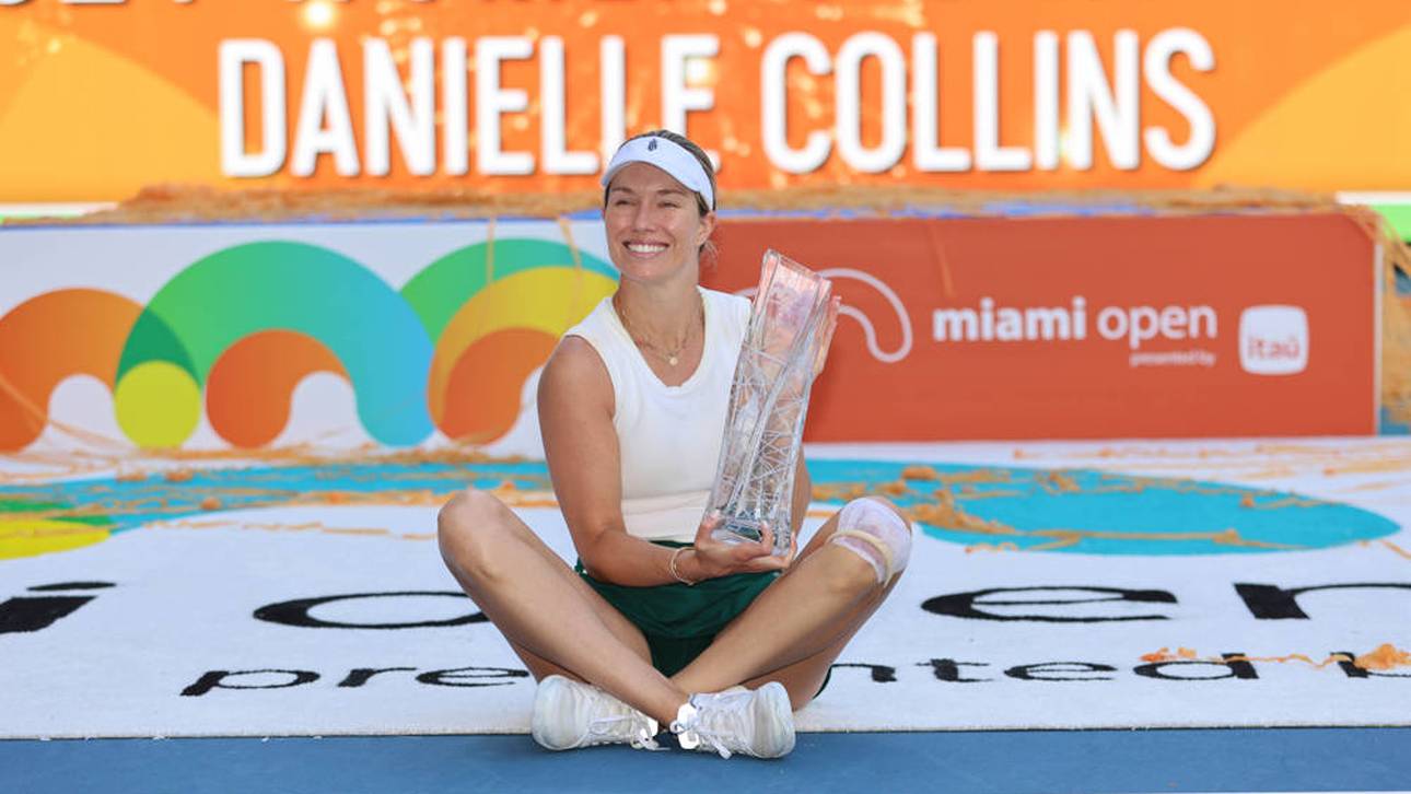 Danielle Collins gewann 2024 erstmals die Miami Open