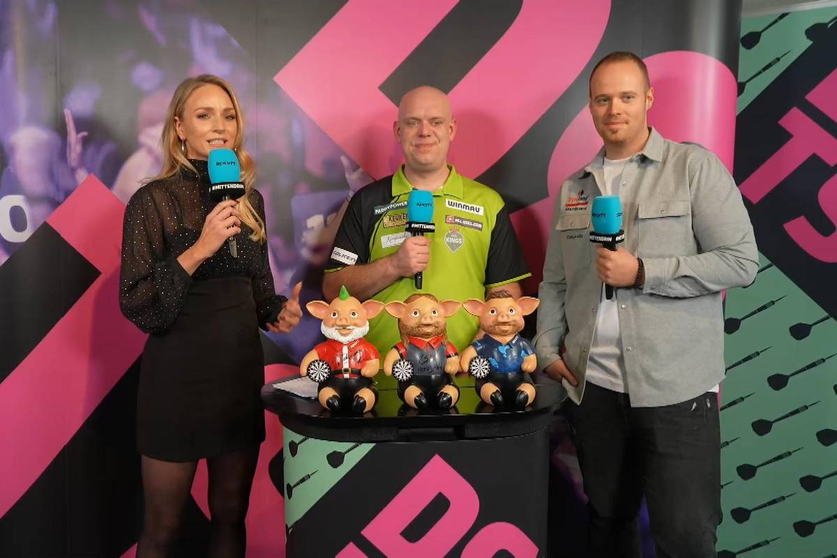 Michael van Gerwen zollt seinem Gegner Callan Rydz viel Respekt, der sich gut gegen den Niederländer verkauft hat. Schlussendlich gewinnt MvG das Spiel und zieht ins Halbfinale ein.