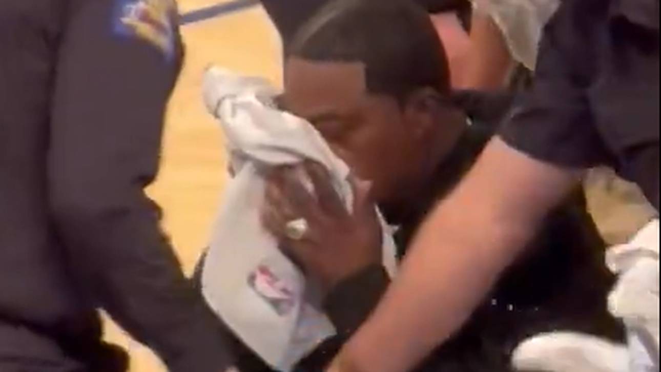 US-Star übergibt sich bei NBA-Spiel