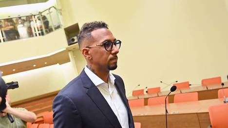 Jerome Boateng beim Berufungsverfahren am Freitag