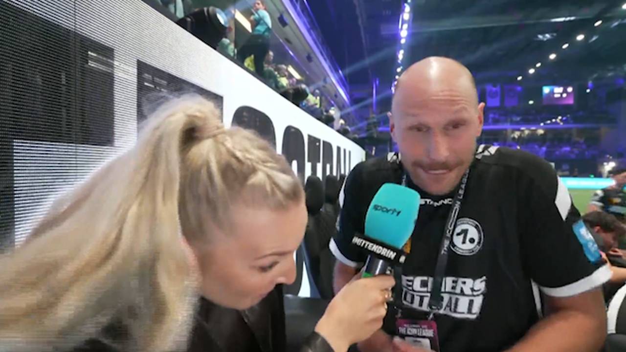 Schrecksekunde! Hier wird SPORT1-Reporterin fast abgeschossen
