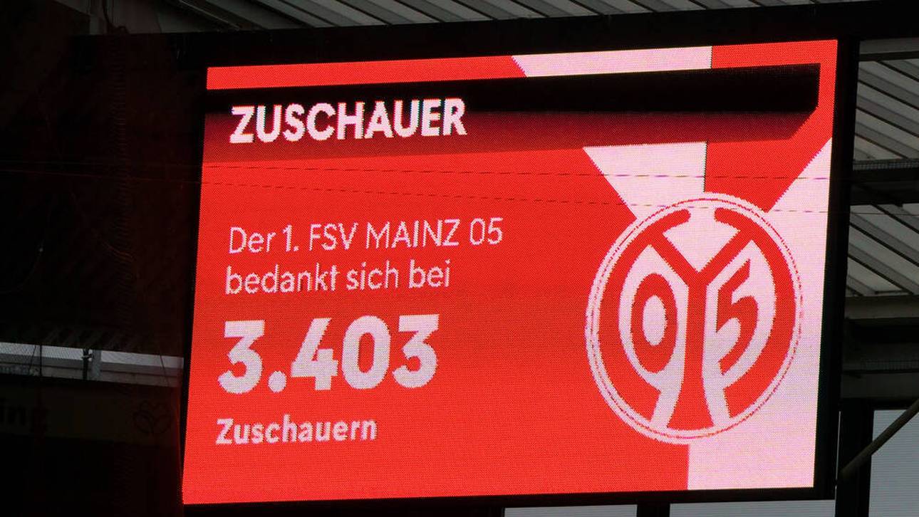 Mainz muss Zuschauerplan verwerfen