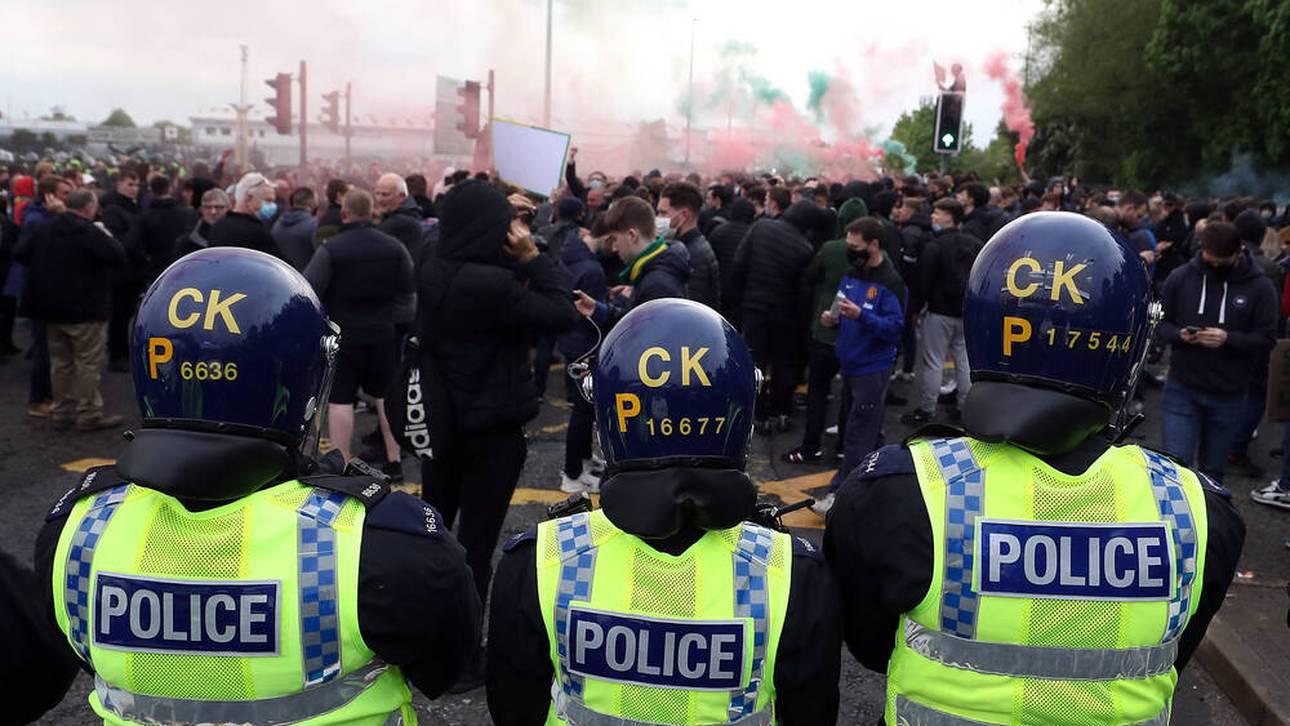 Massive Proteste vor United-Spiel