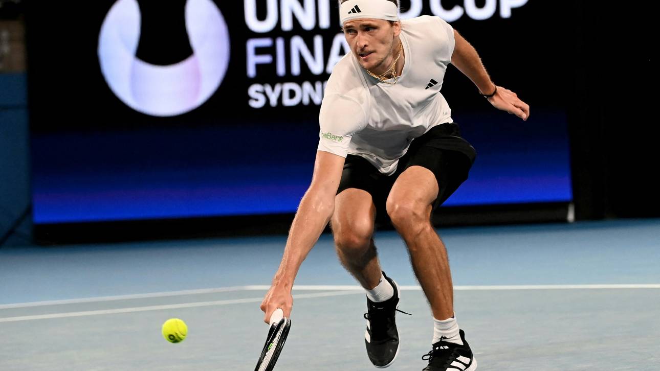 Alexander Zverev spielt beim United Cup