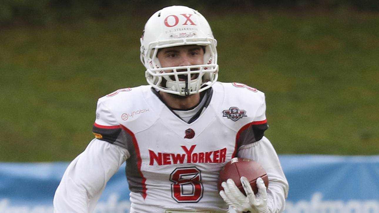 Wide Receiver Justus Holtz verhalf den New Yorker Lions Braunschweig zum Sieg